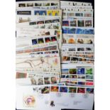 Stamps, GB, large selection of illustrated First Day Covers from the 1960s to 1990s (gd/vg) (100s)