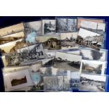 Postcards, a mixed UK topographical selection of 50 cards inc. RP's of Maids Moreton Penshurst,