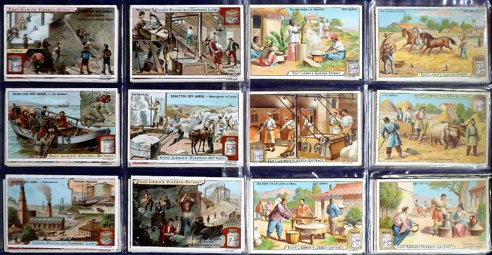 Trade cards, Liebig, a collection of 7 scarce Dutch Language issues, refs The Earth's Treasures