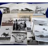 Photographs, Aviation, selection of 30+ colour & b/w photographs, 1960's onwards, showing military