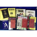 Cricket, selection of cricket books (12), mostly modern but also incl. Hampshire County Cricket