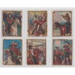 Trade cards, USA, Weber Baking Co (Pullman & Onist Milk Bread), The Cowboy, 14 different cards, '
