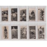 Cigarette cards, Pattreiouex, Footballers in Action (set, 78 cards) (mostly gd/vg)
