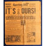 Football newspapers, Midlands clubs, interesting selection of special edition newspapers all
