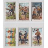 Trade cards, Pascall's, Boy Scout Series, 6 cards, On the Look Out (Pure Confectionery back), (sl