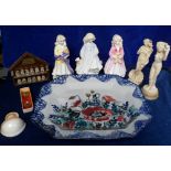 Collectables, quantity of decorative items to include Poole, Wade, Sylvac and Royal Doulton