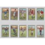 Cigarette cards, Gallaher, Association Football Club Colours (set, 100 cards plus 1 duplicate) (