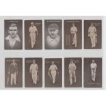 Trade cards, Australia, Australian Licorice, English Cricketers (blue back) (23/24, missing