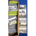 Postcards, UK topographical, a large collection of cards covering Worcestershire and Yorkshire,