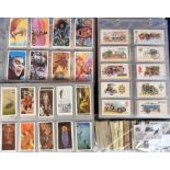 Trade cards, a collection of Brooke Bond sets in 3 albums and loose, many different series, inc.