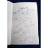 Football Autographs, World Cup 1966, Book, 'World Cup '66' by Hugh McLlvanney, first edition,