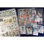 Trade cards, a mixed quantity of Sporting trade cards, many different manufacturers and series