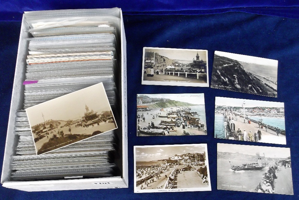 Postcards, Piers, a collection of approx. 475 cards all of Bournemouth pier, RPs and printed, inc.