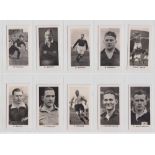 Cigarette cards, Sinclair, Football, three sets, English & Scottish Football Stars (50 cards),