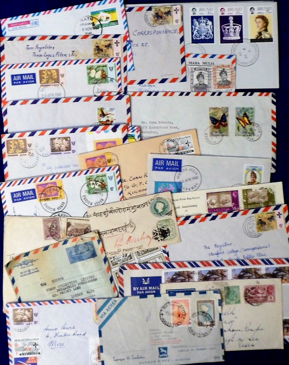 Stamps / Covers, good selection of mainly overseas and foreign covers, various countries inc.