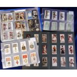 Cigarette cards, a collection of approx. 700 type cards from many different series, UK and USA