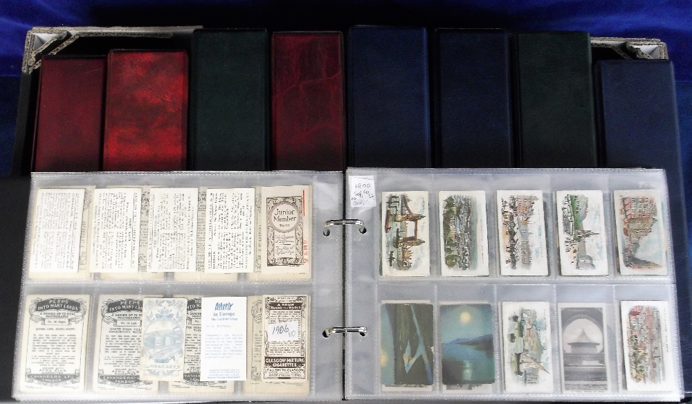 Cigarette & trade cards, a large collection of sets, part sets and odds, contained in 9 albums, many
