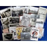 Postcards & Photographs, a mixed collection of approx. 85 cards and photo's inc. Felix, Disney,