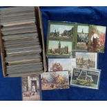 Postcards, a box containing approx. 470 cards published by Tuck including topographical, flowers,