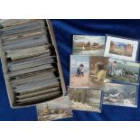 Postcards, a further selection of Tuck published cards including topographical and subjects also a