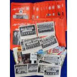 Football, Arsenal FC, collection of 65+ 'Gunflash' magazines, 1966 - 1973, together with a small