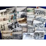 Postcards, French seaside collection of approx. 220 cards with many animated beach scenes, locations