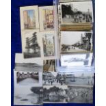 Postcards, France, a collection of views inc. Industrial, many LLs, street scenes, chateaux,