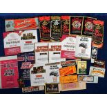 Ephemera, advertising, small selection of advertising labels inc. 10 tobacco labels, noted Ogden's