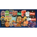 Beer labels, a mixed selection of 27 labels plus stopper from Kent inc. both 1937 and 1953