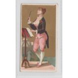 Cigarette card, Tenerife, Hernandez, type card, Occupations for Women, Bandmaster, unrecorded?, (gd)