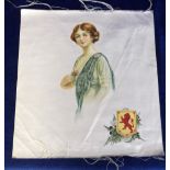 Tobacco silk, Anon (Carreras), Girls in National Costume, premium silk, Scotland (gd) (1)