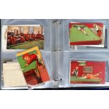 Postcards, Sport, a collection of approx. 80 sport related cards inc. golf courses and club