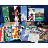 Football programmes, Big Match selection, 1970's onwards, inc. FAC Finals 1975, 80, 89, 90 (replay),