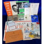Ephemera, a small mixed selection of items inc. Souvenir Programme for State Opening of Parliament
