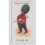 Cigarette card, Hudden's, Soldiers of the Century, type card no 41, Scots Guards 1890, (vg) (1)