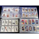 Cigarette cards, Phillip's, two albums containing a selection of sets inc. Aircraft, B.D.V.