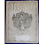 Book, Kelway's, Manual of Horticulture 1909/1910 inc. original order forms, 342 pages with