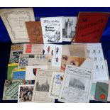 Ephemera, a mixed selection of items early 1900's onwards inc. Godalming & Shalford Property Auction