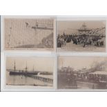 Postcards, Piers, assortment of 35+ cards inc. 15 RPs, noted Opening of Portsmouth South Parade pier