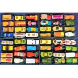 Matchbox Superfast Collector's Case, containing forty eight vehicles including 74 Toe Joe, 52