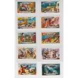 Trade cards, Australia, 2 sets, Marchant's, Pirates of the World, 'M' size (10 cards) & Lifebuoy,