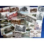 Postcards, Nottinghamshire, a selection of 35+ cards, RP's and printed inc. Clumber series, Tram