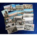 Postcards, a collection of approx. 55 cards of Malta inc. RP's of Grand Harbour, Museum Station, R.