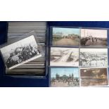 Postcards, Piers, North West England, collection of approx. 280 cards of Blackpool (approx. 150),