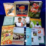 Sport, a mixed selection 1930's onwards inc. New Cross Speedway programmes 1935 (x3), West Ham