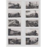 Trade cards, Morning Foods Ltd, British Trains, photographic issue, (set, 50 cards) (ex)
