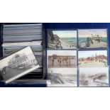 Postcards, Piers, a collection of approx. 250 cards of Cromer (approx. 130) and Cleethorpes Piers,