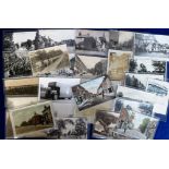 Postcards, UK topographical selection, RPs and printed, various locations inc. London, Surrey,