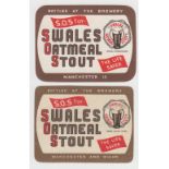 Beer labels, Swales Oatmeal Stout, Manchester 15 & Manchester & Wigan (horizontal rect) (2)