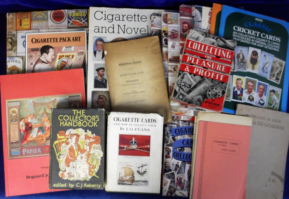 Cartophilic Literature, a mixed selection of reference and other books all relating to cigarette and